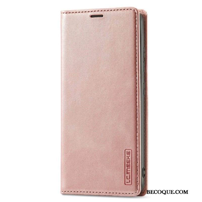 Puhelinkuoret Samsung Galaxy A13 Kotelot Flip Lc.imeeke Nahkaefekti