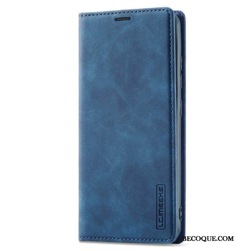 Puhelinkuoret Samsung Galaxy A13 Kotelot Flip Lc.imeeke Nahkaefekti