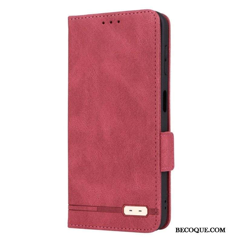 Puhelinkuoret Samsung Galaxy A14 / A14 5G Kotelot Flip Nahan Rakenne