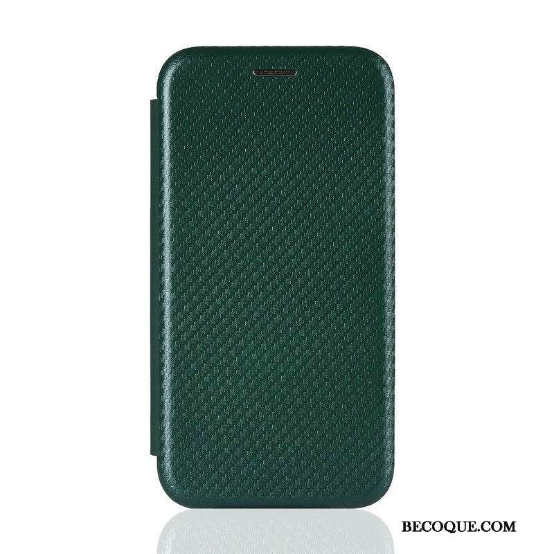 Puhelinkuoret Samsung Galaxy A42 5G Kotelot Flip Hiilikuitu