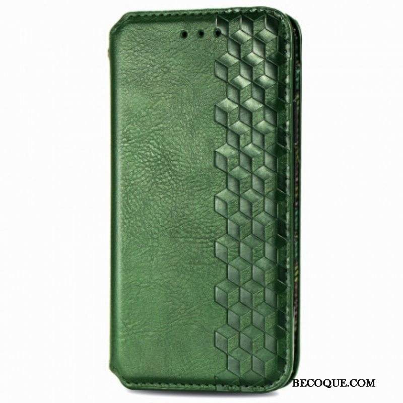 Puhelinkuoret Samsung Galaxy A42 5G Kotelot Flip Nahkaefekti Diamond Texture