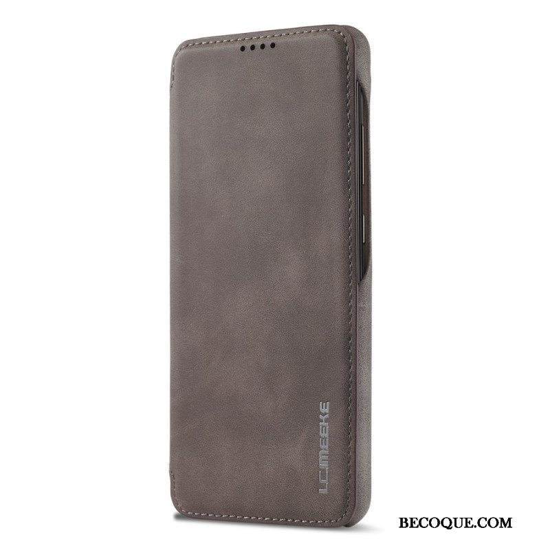 Puhelinkuoret Samsung Galaxy A53 5G Kotelot Flip Lc.imeeke Nahkaefekti