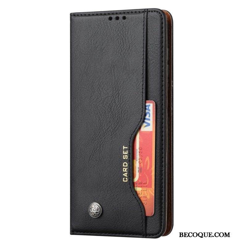 Puhelinkuoret Samsung Galaxy A54 5G Kotelot Flip Keinonahkainen Korttikotelo