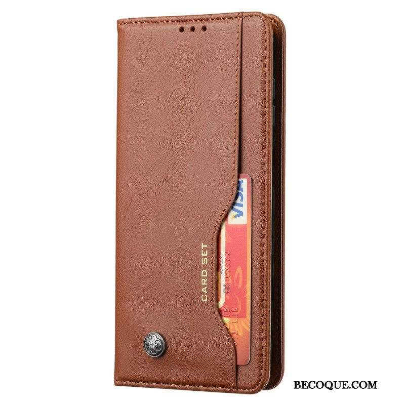 Puhelinkuoret Samsung Galaxy A54 5G Kotelot Flip Keinonahkainen Korttikotelo