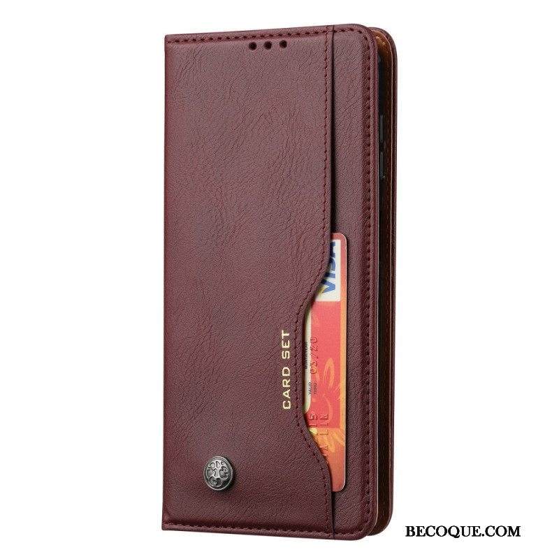 Puhelinkuoret Samsung Galaxy A54 5G Kotelot Flip Keinonahkainen Korttikotelo