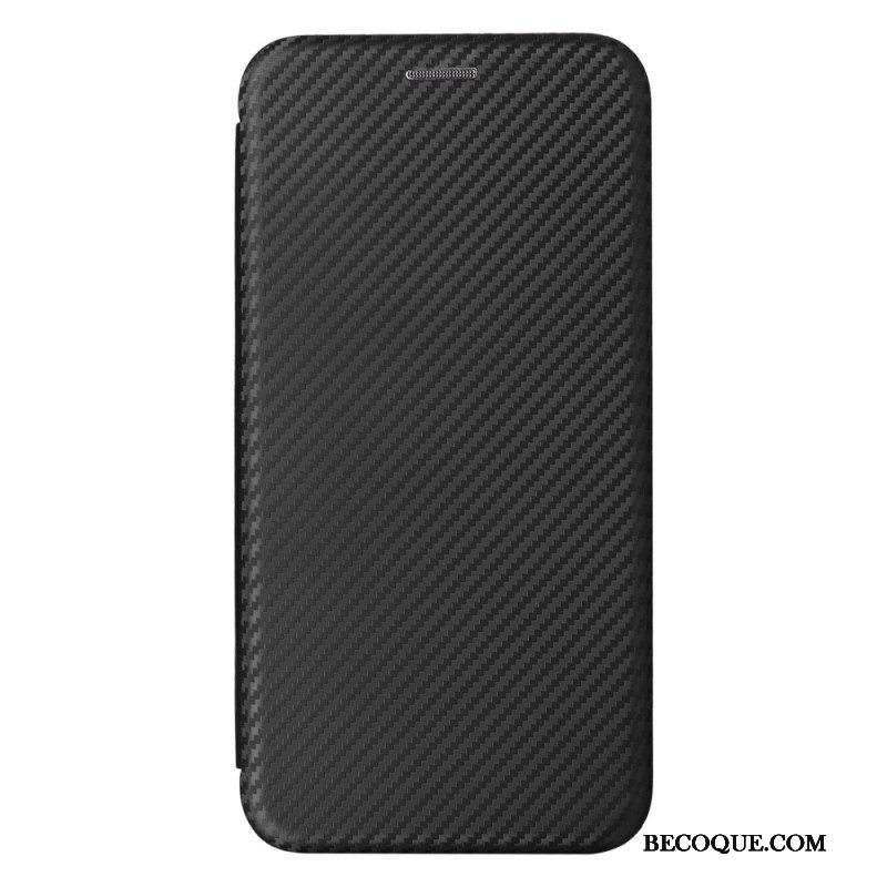 Puhelinkuoret Samsung Galaxy A54 5G Kotelot Flip Värillinen Hiilikuitu