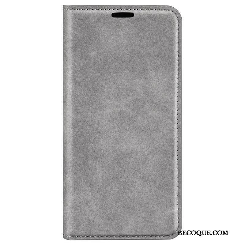 Puhelinkuoret Samsung Galaxy M13 Kotelot Flip Nahkaefekti