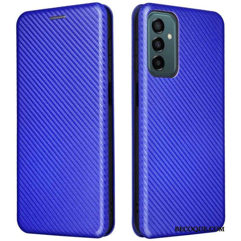 Puhelinkuoret Samsung Galaxy M23 5G Kotelot Flip Hiilikuitu