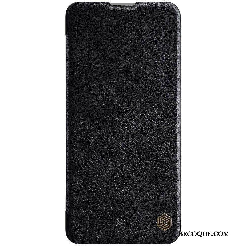 Puhelinkuoret Samsung Galaxy M51 Kotelot Flip Nillkin Qin -sarja