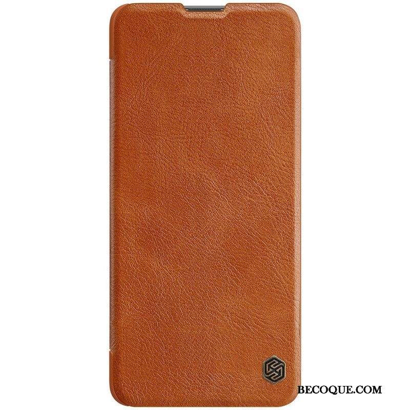 Puhelinkuoret Samsung Galaxy M51 Kotelot Flip Nillkin Qin -sarja