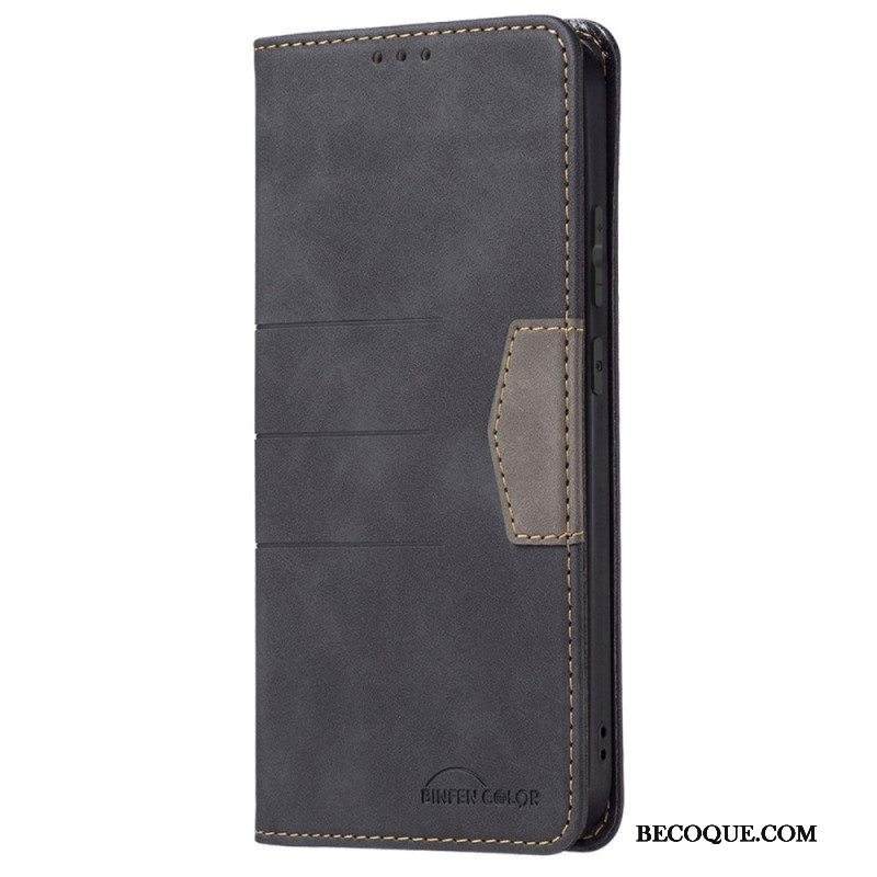 Puhelinkuoret Samsung Galaxy M53 5G Kotelot Flip Binfen Väri