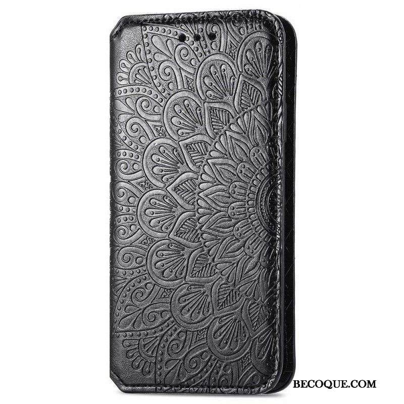 Puhelinkuoret Samsung Galaxy M53 5G Kotelot Flip Mandala