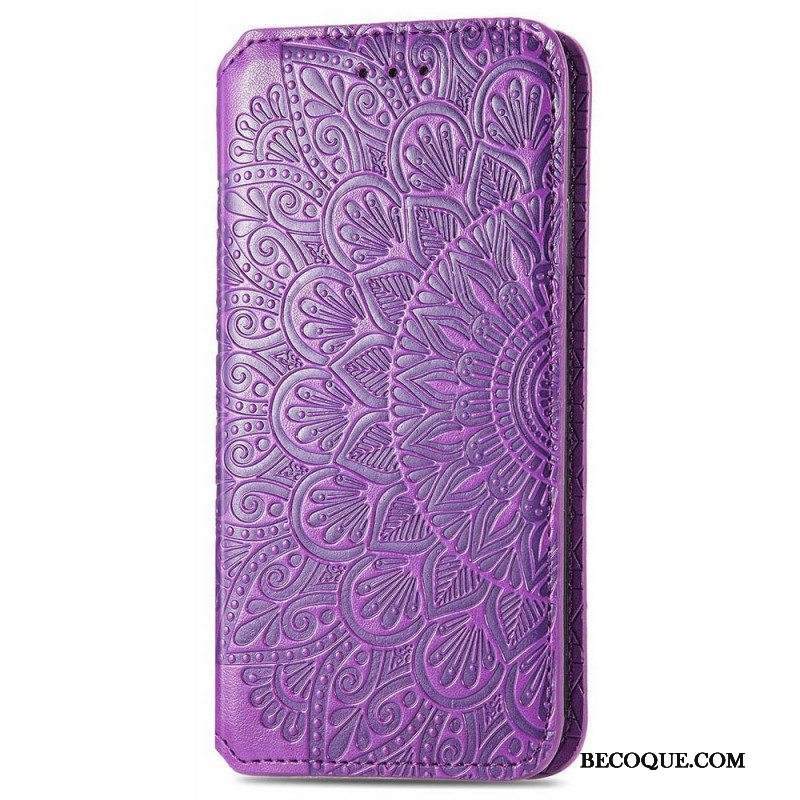Puhelinkuoret Samsung Galaxy M53 5G Kotelot Flip Mandala