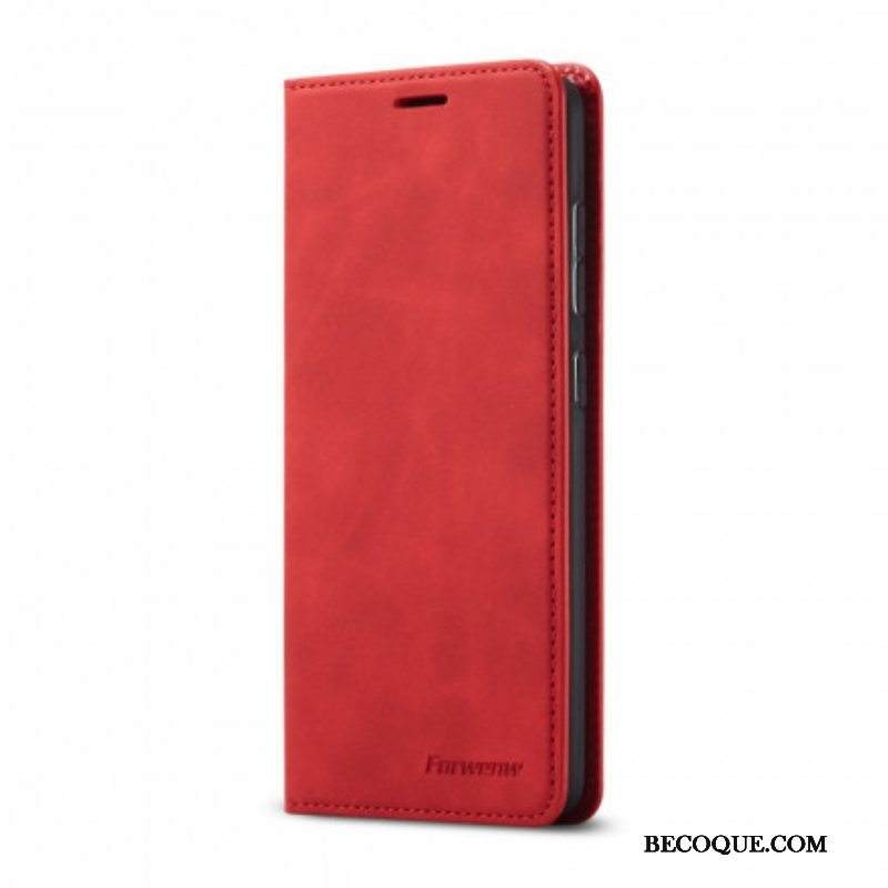 Puhelinkuoret Samsung Galaxy S21 5G Kotelot Flip Forwenw Nahkaefekti