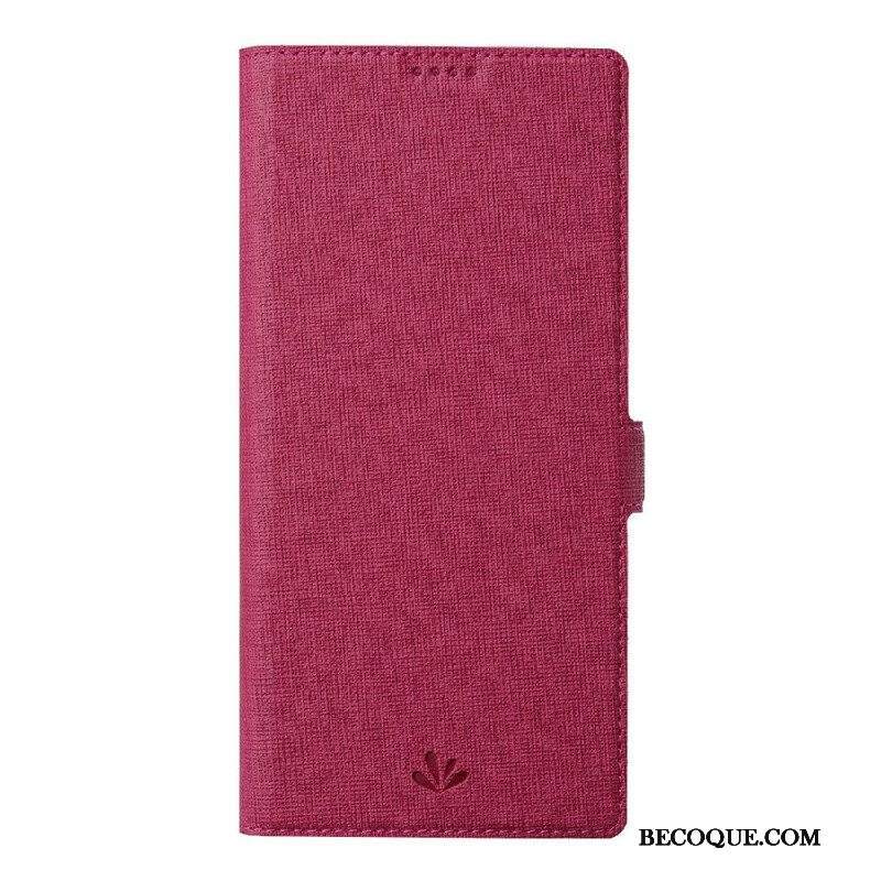 Puhelinkuoret Samsung Galaxy S21 FE Kotelot Flip Teksturoitu