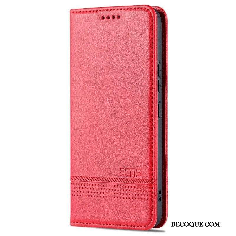 Puhelinkuoret Samsung Galaxy S22 5G Kotelot Flip Azns-nahkamuotoilu