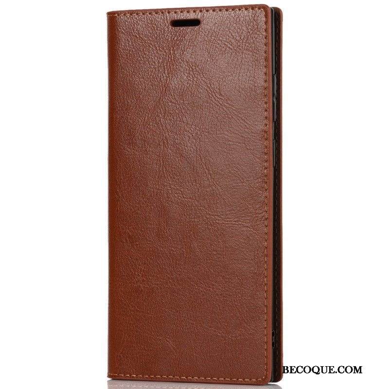 Puhelinkuoret Samsung Galaxy S22 Ultra 5G Kotelot Flip Aito Nahka