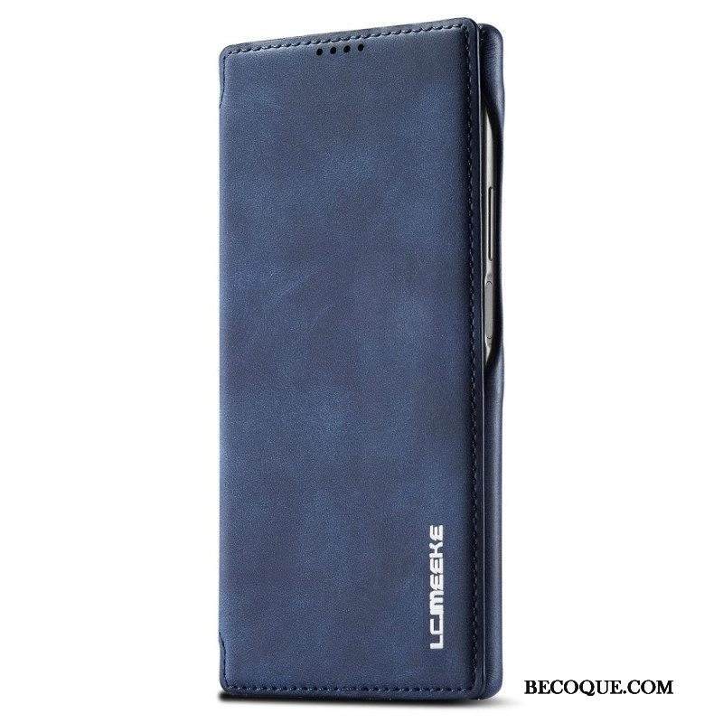 Puhelinkuoret Samsung Galaxy S23 Ultra 5G Kotelot Flip Nahkaefekti Lc.imeeke Nahkaefekti