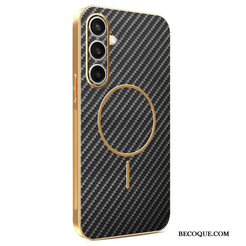 Puhelinkuoret Samsung Galaxy S25 Fe Magsafe-hiilikuitukuvio