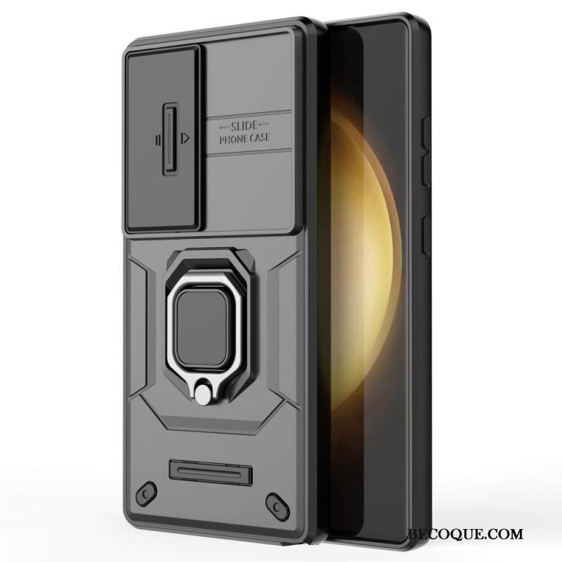 Puhelinkuoret Samsung Galaxy S25 Ultra 5g Kestävä Rengas Linssinsuojalla