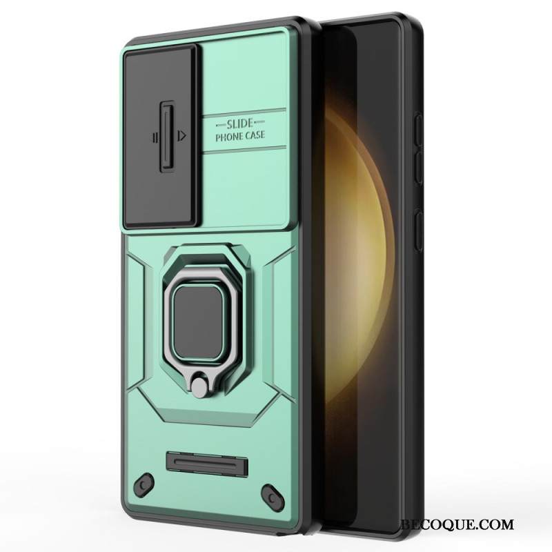 Puhelinkuoret Samsung Galaxy S25 Ultra 5g Kestävä Rengas Linssinsuojalla