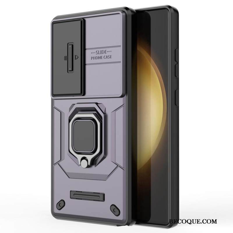 Puhelinkuoret Samsung Galaxy S25 Ultra 5g Kestävä Rengas Linssinsuojalla