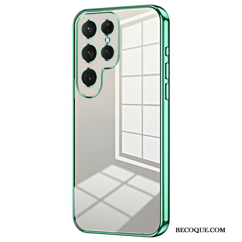 Puhelinkuoret Samsung Galaxy S25 Ultra 5g Metallinhohtoinen Reunus