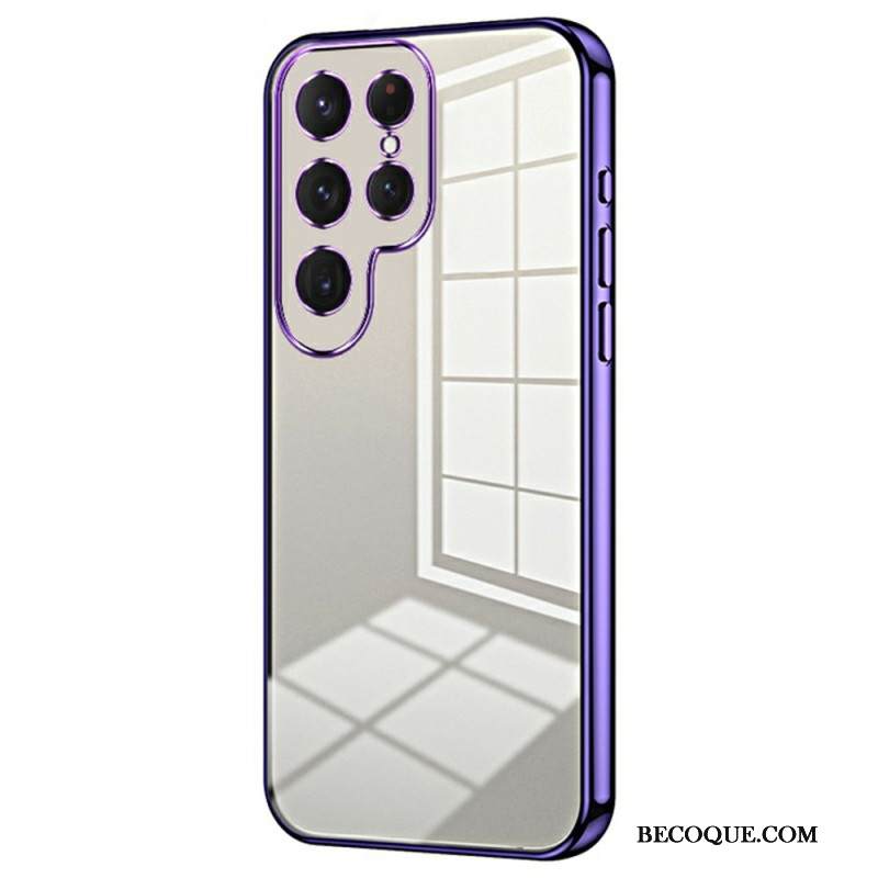 Puhelinkuoret Samsung Galaxy S25 Ultra 5g Metallinhohtoinen Reunus