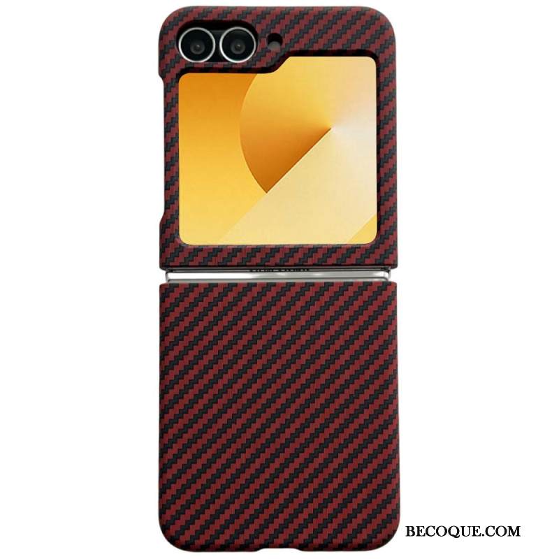 Puhelinkuoret Samsung Galaxy Z Flip 7 Fe Magneettinen Hiilikuitukuvio