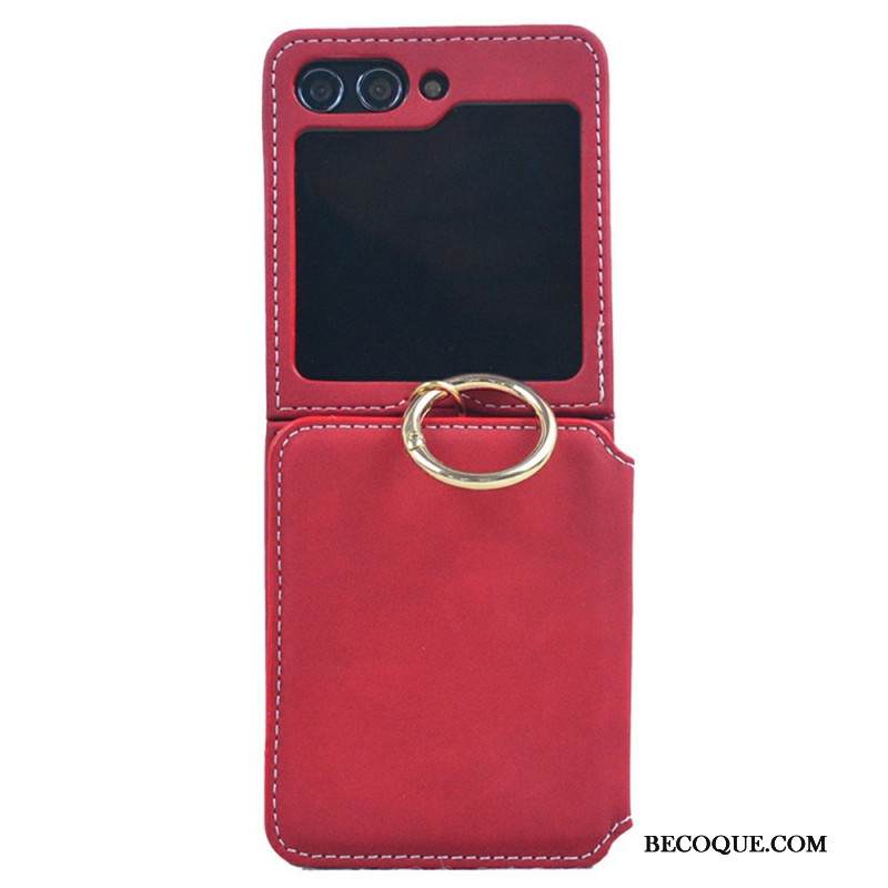 Puhelinkuoret Samsung Galaxy Z Flip 7 Korttikotelo Ja Irrotettava Ketju