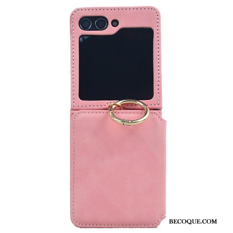 Puhelinkuoret Samsung Galaxy Z Flip 7 Korttikotelo Ja Irrotettava Ketju