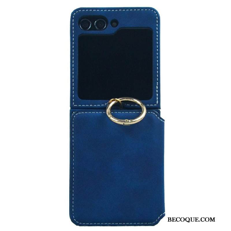 Puhelinkuoret Samsung Galaxy Z Flip 7 Korttikotelo Ja Irrotettava Ketju