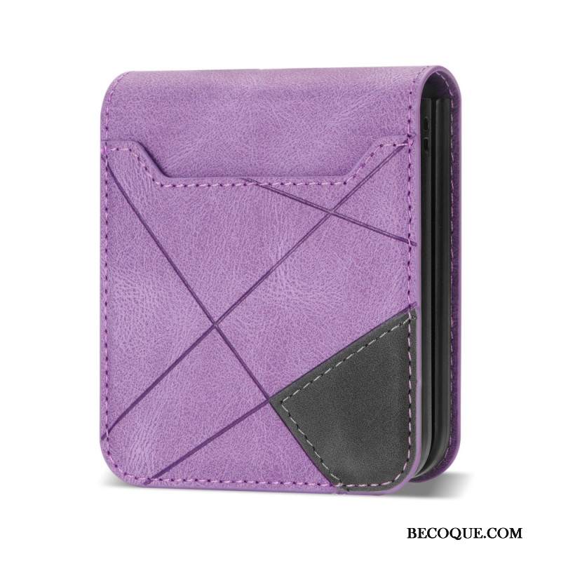 Puhelinkuoret Samsung Galaxy Z Flip 7 Kuviollinen Korttiteline