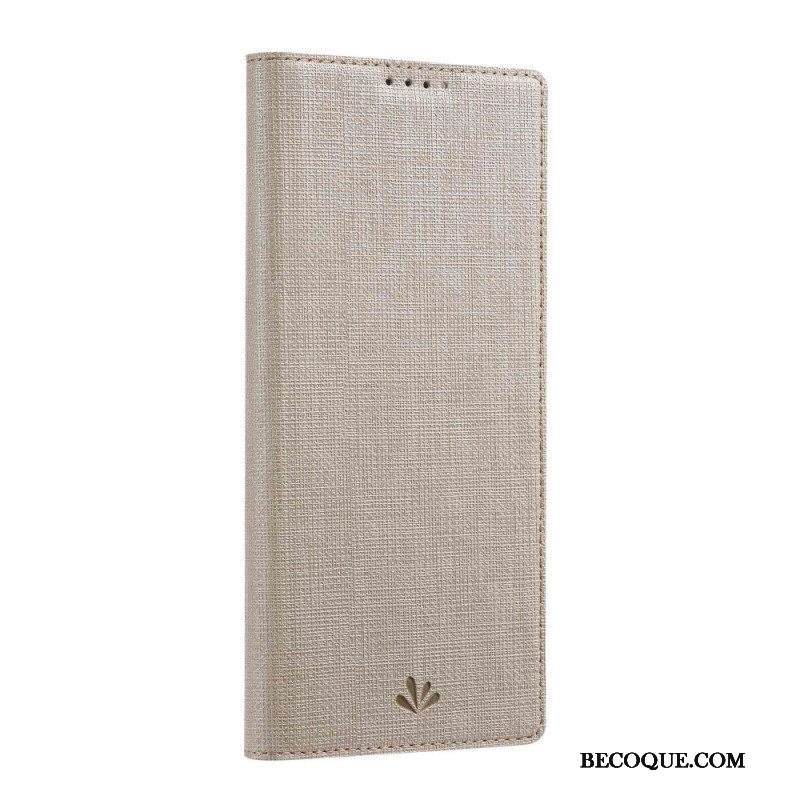 Puhelinkuoret Sony Xperia 10 IV Kotelot Flip Vili Kangasrakenne