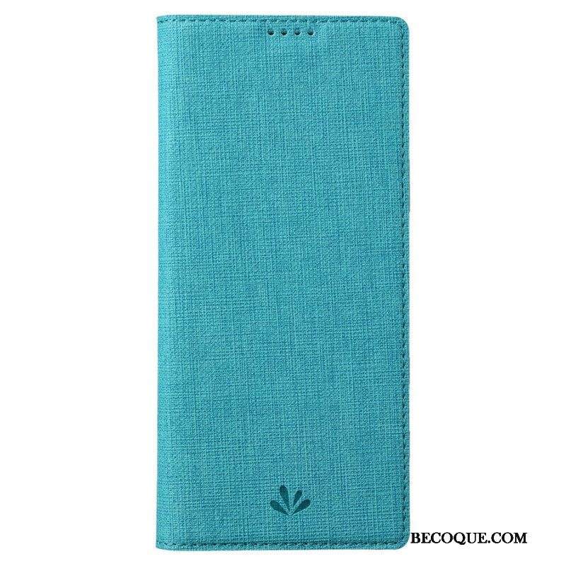 Puhelinkuoret Sony Xperia 5 IV Kotelot Flip Teksturoitu Vili Dmx -sarja