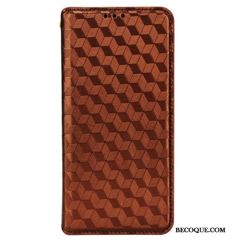 Puhelinkuoret Sony Xperia Pro-I Kotelot Flip Timanttinahkaefekti