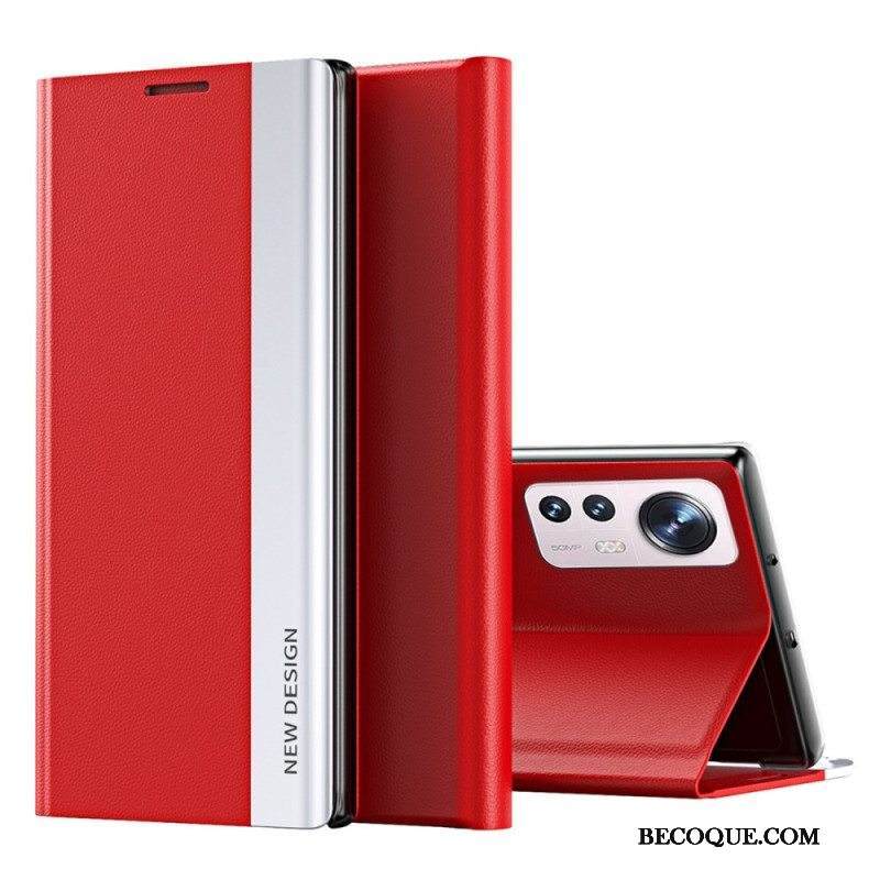 Puhelinkuoret Xiaomi 12 Lite Kotelot Flip Uusi Muotoilu