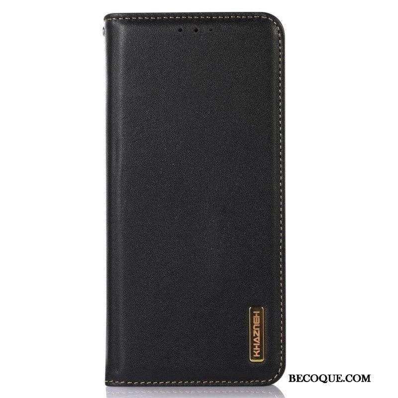 Puhelinkuoret Xiaomi 13 Lite Kotelot Flip Rfid Aito Nahka Khazneh