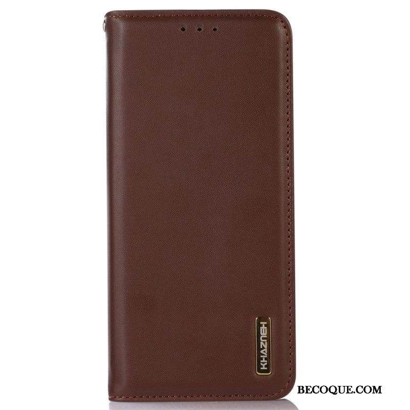 Puhelinkuoret Xiaomi 13 Lite Kotelot Flip Rfid Aito Nahka Khazneh