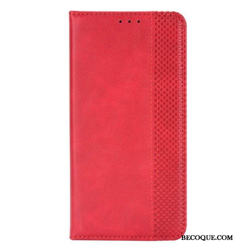 Puhelinkuoret Xiaomi 13 Lite Kotelot Flip Vintage Nahkatyyli