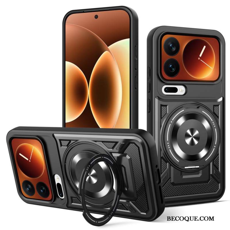Puhelinkuoret Xiaomi 17 Pro Magneettinen Suljin Pyörivällä Jalustalla