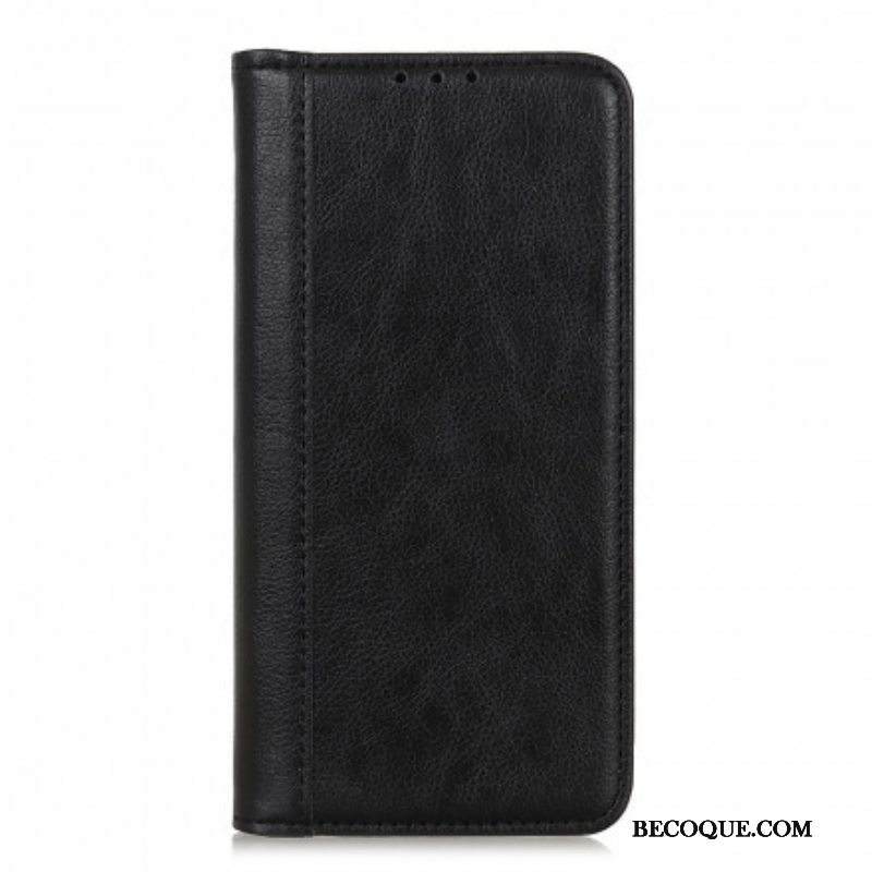 Puhelinkuoret Xiaomi Redmi Note 10 / 10S Kotelot Flip Litchi Split Leather -versio