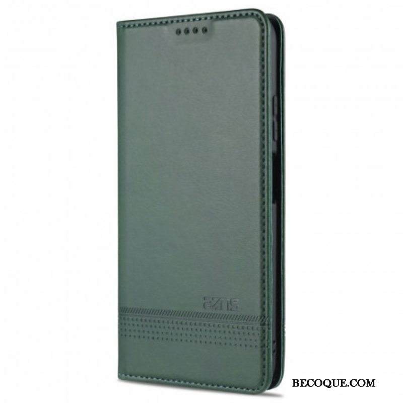 Puhelinkuoret Xiaomi Redmi Note 10 / 10S Kotelot Flip Style Leather Azns