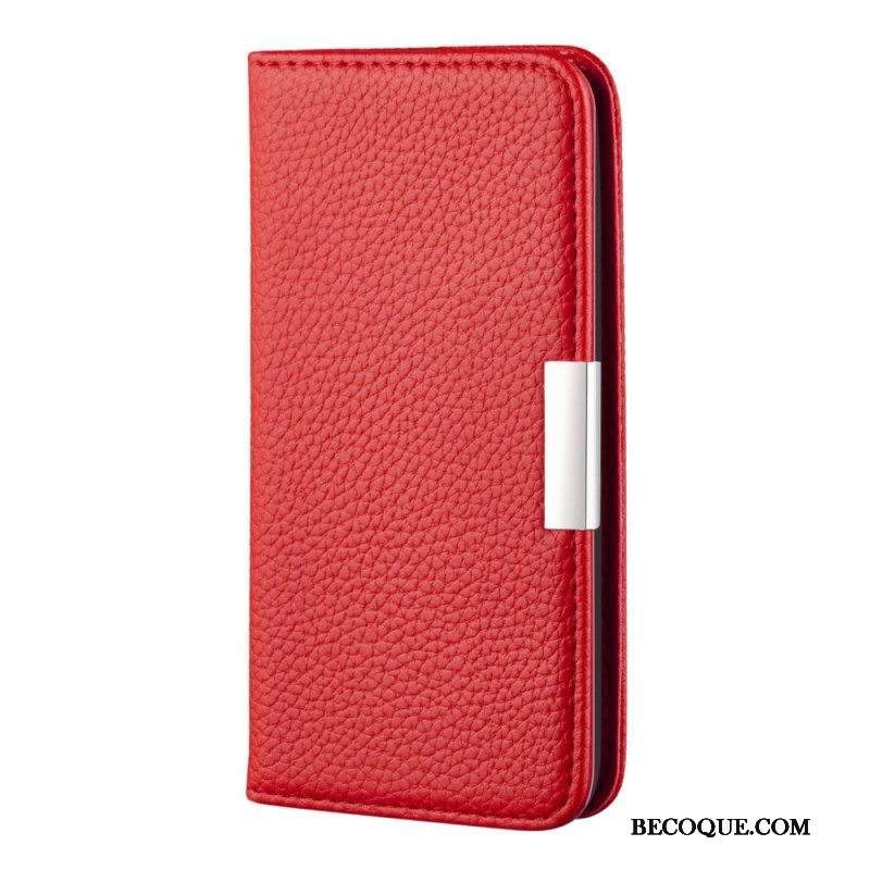 Puhelinkuoret Xiaomi Redmi Note 10 Pro Kotelot Flip Keinonahka Litchi Ultra Chic