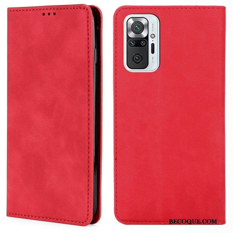 Puhelinkuoret Xiaomi Redmi Note 10 Pro Kotelot Flip Klassinen Skin-touch