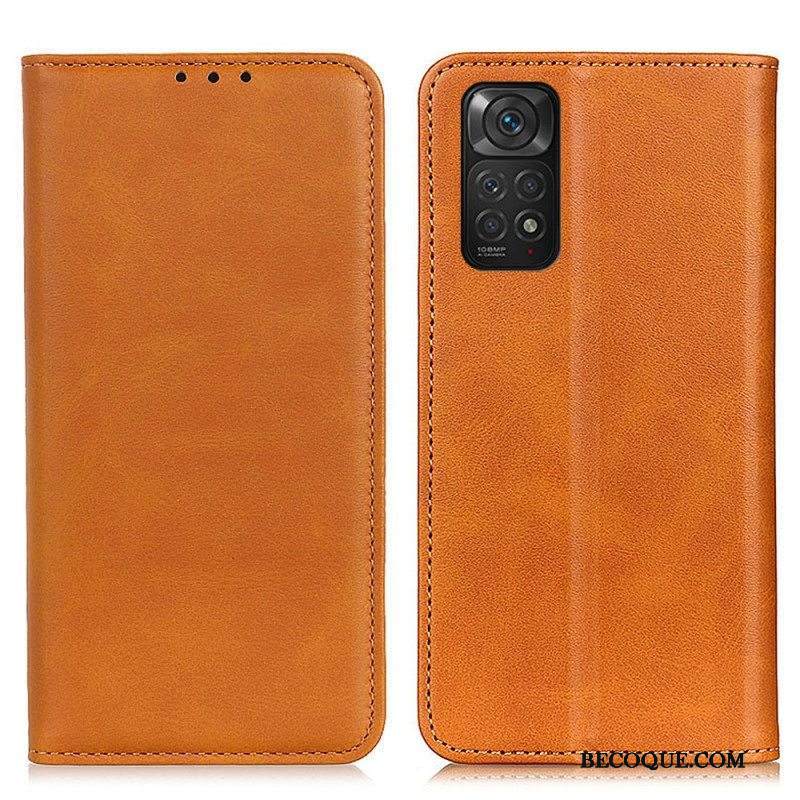 Puhelinkuoret Xiaomi Redmi Note 11 / 11S Kotelot Flip Elegance Haljattu Nahka
