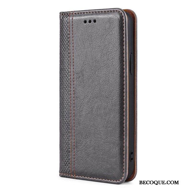 Puhelinkuoret Xiaomi Redmi Note 11 Pro / 11 Pro 5G Kotelot Flip Teksturoitu Nahkaefekti