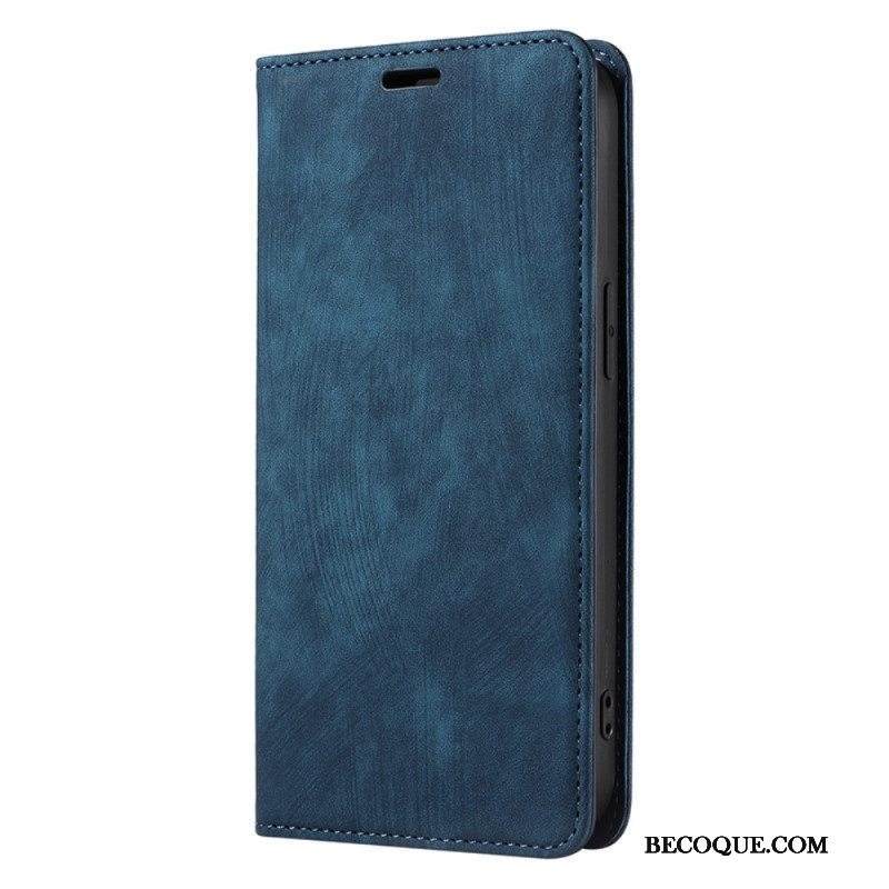 Puhelinkuoret iPhone 14 Plus Kotelot Flip Värillinen Keinonahka