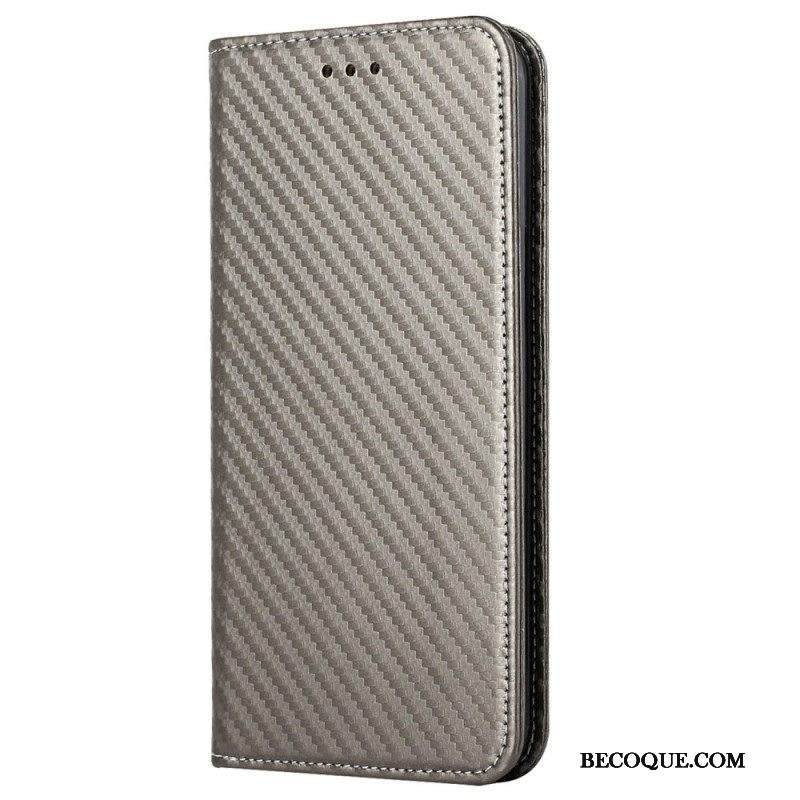 Puhelinkuoret iPhone 14 Suojaketju Kuori Kotelot Flip Strappy Carbon Fiber Style