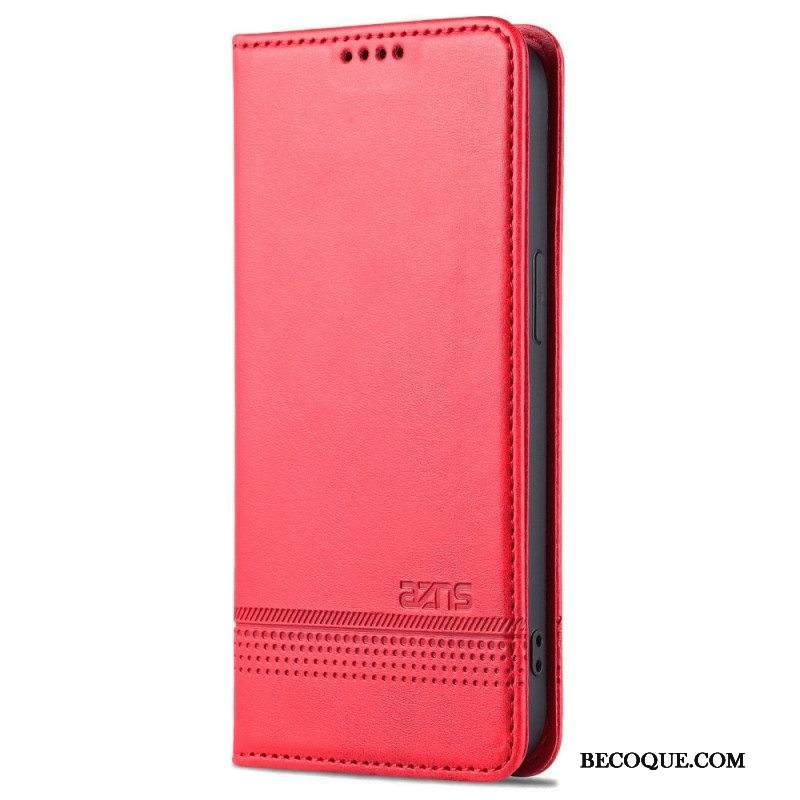 Puhelinkuoret iPhone 15 Plus Kotelot Flip Cui Azns Effect